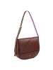 DuDu Formentera Schultertasche Leder 34 cm chocolate brown