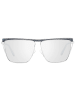 Marciano by Guess Frauen Sonnenbrille Trapezförmig Silber