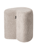 Beliani Pouf SCOTIA in Braun - (W) 40 x (H) 44 x (L) 33 cm