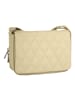 Cluty Umhängetasche echt Leder in beige