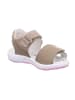 superfit Sandale EMILY in Beige/Rosa