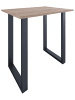 VCM  Holz Bartisch Stehtisch Xona 110x80 in Schwarz / Sonoma-Eiche