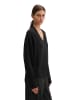 Marc O'Polo V-Neck-Pullover loose in Schwarz