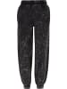 Urban Classics Urban Classics Damen Ladies Towel Washed Sweat Pants in black