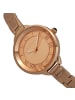 Bertha Madison Armbanduhr mit Sonnenmuster in Rose Gold