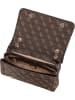 Guess Handtasche Noelle II Conv XBody Flap Logo in Brown Logo