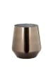 Fink Vase "Linea" in Grau - H. 17 cm - D. 16 cm