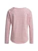 Smith&Soul Regular Basic Sweat Raglan Striped in Powder Rose