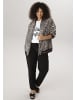 Aniston PLUS Blouson in beige-schwarz-braun