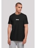 F4NT4STIC T-Shirt Happy People Only Good Vibes in schwarz