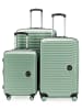 Hauptstadtkoffer Mitte - 3er Koffer-Set Hartschale Gepäckset, TSA, 4 Rollen (S, M & L) in Mint
