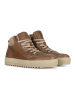 PS Poelman Mid-cut Sneaker "MIKE" in Taupe