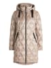 Gil Bret Daunenmantel mit Kapuze in beige