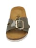 Palado Pantoletten Tinos in Khaki Lack