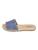 Espadrij l'orginale Pantoletten PLAGE LINEN in blau