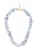 Gemshine Kette ohne Anhänger Greystone Links in gold coloured