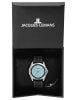 Jacques Lemans Herren-Armbanduhr Melbourne 10 Bar Wasserdicht Blau / Schwarz / Silber