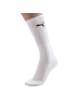 Puma Socks Unisex-Sport-Socken 6 Paar in weiß