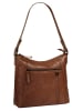 SPIKES & SPARROW Umhängetasche SHOULDER BAG echt Leder in cognac