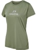 Newline Newline T-Shirt Nwlbeat Laufen Damen Leichte Design in DEEP LICHEN GREEN