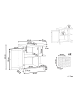 Beliani Waschbeckenunterschrank PACLLON in Weiß - (W) 60 x (H) 63 x (L) 30 cm