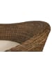 GMD Living Gartenliege SUN Daybed mit Beistelltisch in Farbe Braun