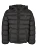 Urban Classics Winter Jacket in black/black/black