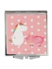 Mr. & Mrs. Panda Frauen Spiegel Einhorn Schwein ohne Spruch in Rot Pastell