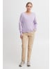 Oxmo Strickpullover OXHelle in Lila