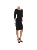 Ital-Design Kleid in Schwarz