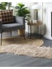 Beliani Schaffell MAMUNGARI in Beige - (W) 60 x (H) 6 x (L) 180 cm