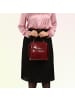 Toscanto Toscanto Handtasche Leder bordeauxrot, dunkelrot ca. 25cm