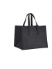 relaxdays 3x Kaminholzkorb in Anthrazit - (B)43 x (H)35 x (T)37 cm