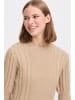 b. young BYNIBE SS JUMPER - KNIT Regular fit in Humus Melange