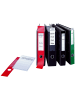 Durable Ordnerrückenschild Ordofix schmal 40x390mm rot Packung mit 10 Stück