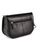 PICARD Texel Schultertasche Leder 24 cm schwarz