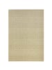 NORTHRUGS In- & Outdoor Teppich Raute grün/creme