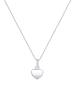 Elli DIAMONDS  Halskette 925 Sterling Silber Herz in Silber