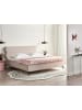 Beliani Doppelbett LESSAY in Beige/Schwarz - (W) 195 x (H) 103 x (L) 213 cm