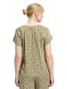 CARTOON Blusenshirt mit Muster in Grün/Violett