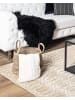 Beliani Kurzflor ADATEPE in Beige - (W) 140 x (H) 1 x (L) 200 cm