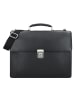 Leonhard Heyden Berlin Aktentasche Leder 40 cm Laptopfach schwarz