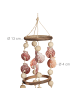 relaxdays Muschel Windspiel in Natur - (H)75 cm