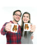 Mr. & Mrs. Panda Kaffeetasse Bär Konfirmation ohne Spruch in Weiß