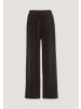 Hessnatur Jersey Hose Wide Leg  in kakao braun