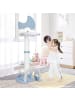 COSTWAY 4 in 1 Kinder Basketballkorb Set in Blau