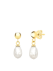 Lucardi 375 Gold Ohrringe Oval