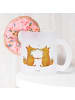 Mr. & Mrs. Panda Tee Tasse Füchse Liebe ohne Spruch in Transparent