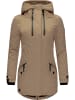 Navahoo Wintermantel Avrille II in Taupe Grey