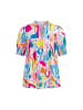 Usha Women Blouse in Multicolor White